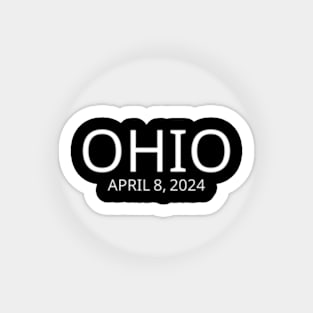 Total Solar Eclipse 2024 Ohio Sticker